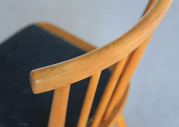 Four German Mid-century Dining Chairs