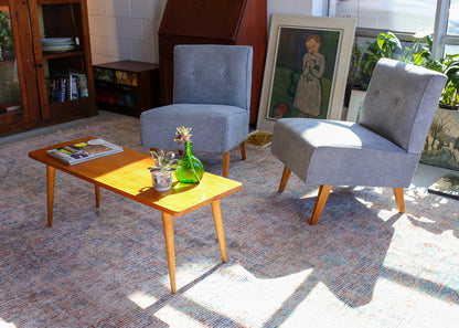 Mid-century Yellowwood Coffee Table