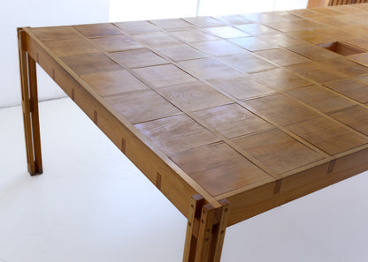 Solid Birch Wood Boardroom Table