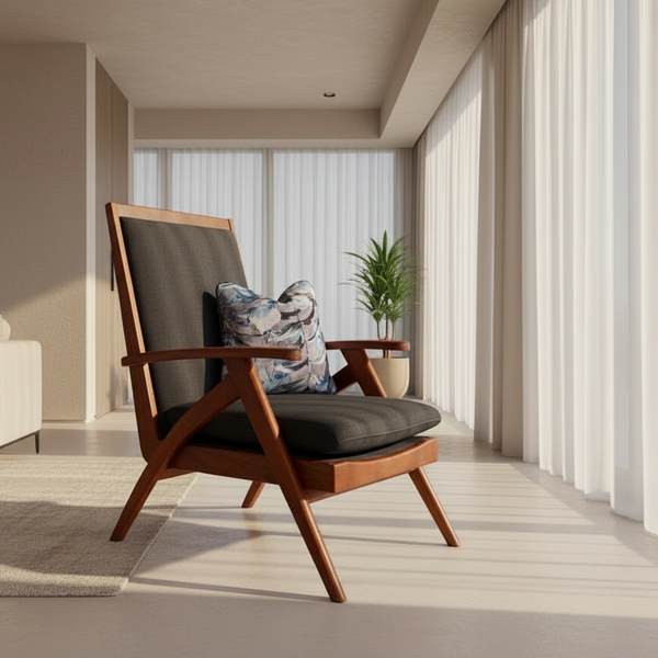 A Pair of Vintage Scandi Armchairs