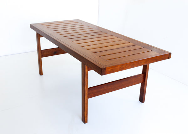 Six to 10 Seater Kiaat Dining Table by John Tabraham for Kallenbachs