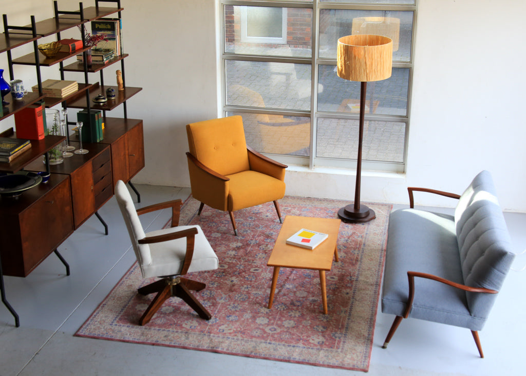 Imbuia Floor Lamp