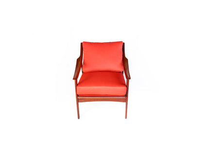 Rare Scandinavian Modern Mid-century Armchair