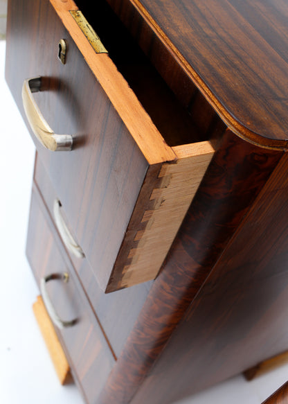 Pair of Art Deco Bedside Pedestals