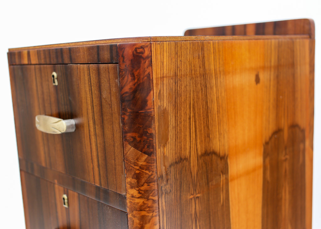 Pair of Art Deco Bedside Pedestals