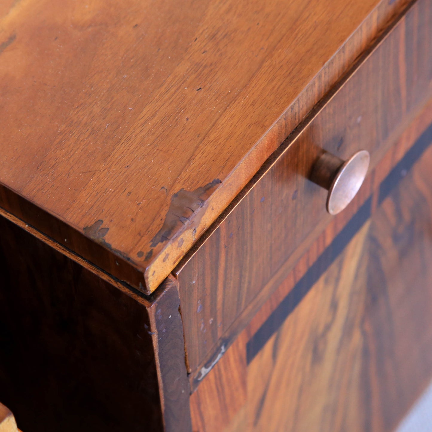A Pair of Art Deco Bedside Cabinets