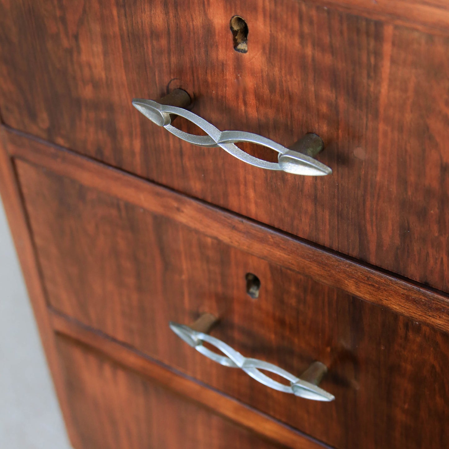 A Pair of Art Deco Bedside Cabinets