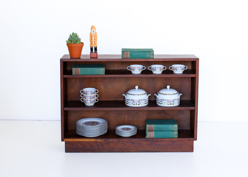 Solid Wood Vintage Bookshelf