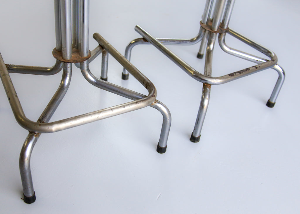 A Pair of 50's Kitchen Chairs