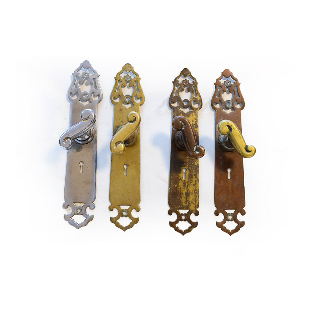 Antique Brass-plated Door Handles