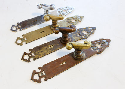 Antique Brass-plated Door Handles