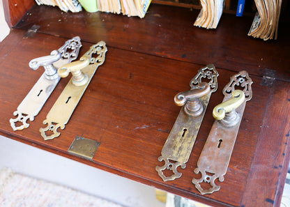 Antique Brass-plated Door Handles