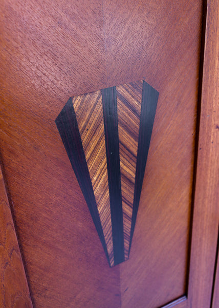 Two Door Art Deco Wardrobe