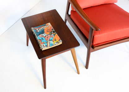 Solid Wood Vintage Side Table