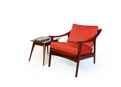 Rare Scandinavian Modern Mid-century Armchair