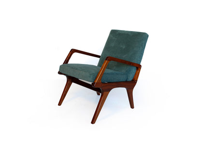 A Rare Pair of Vintage Scandinavian Modern Armchairs