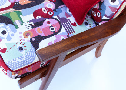 Fun Mid-century Armchair