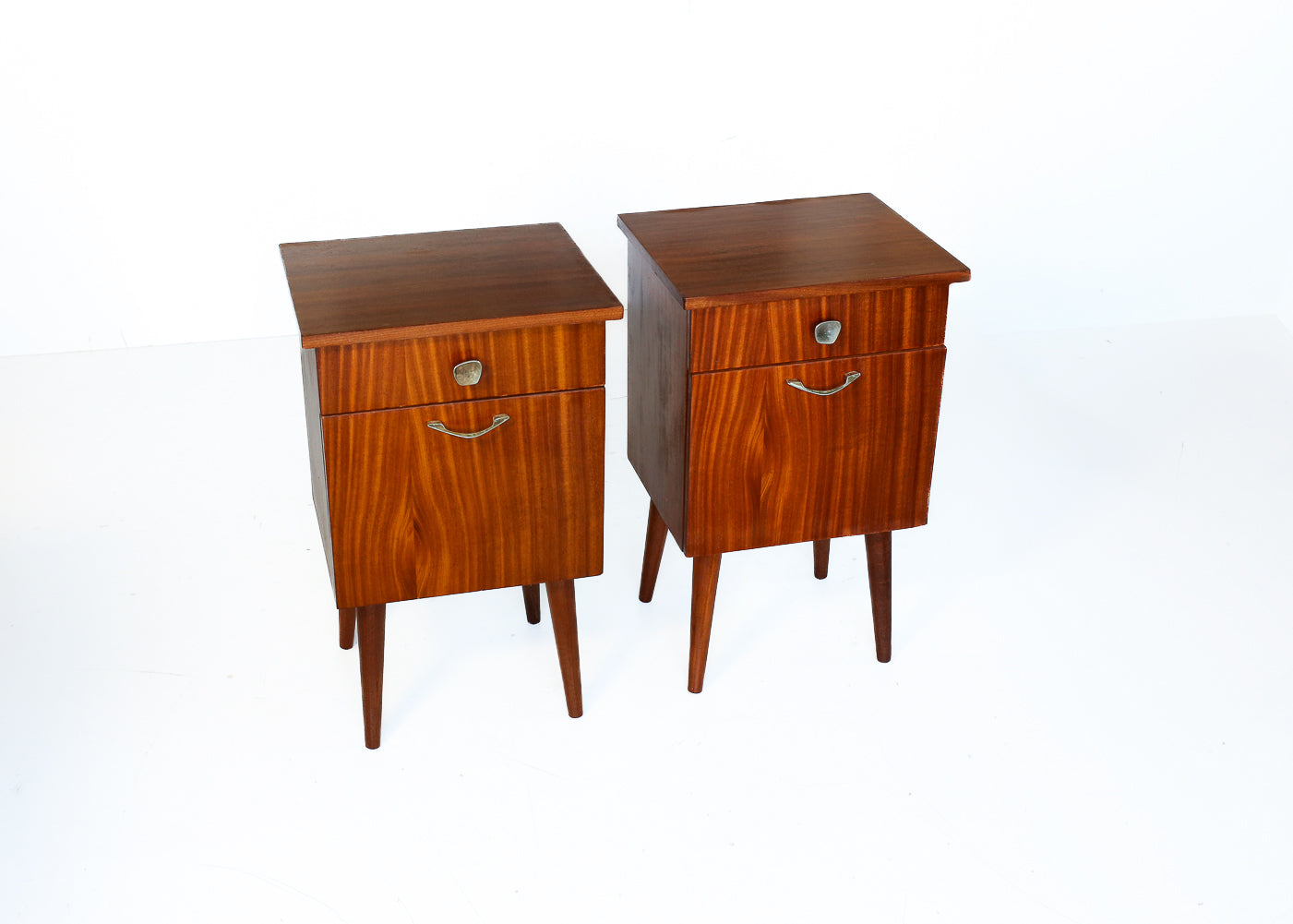Pair of Mid-century Bedside Cabinets