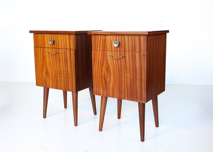 Pair of Mid-century Bedside Cabinets