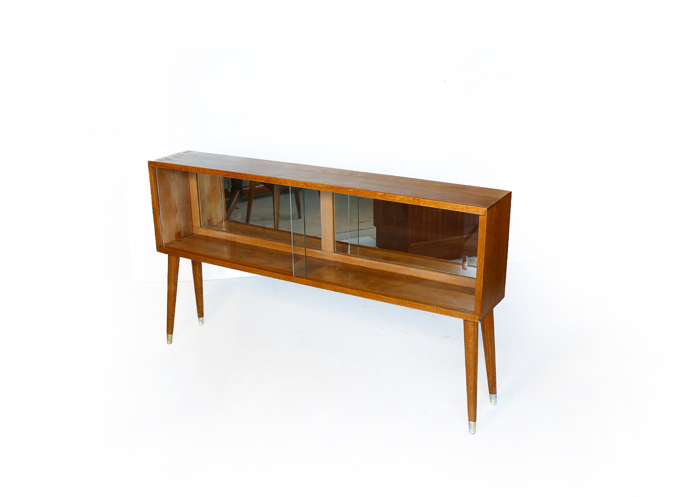 Long Mid-century Display Cabinet