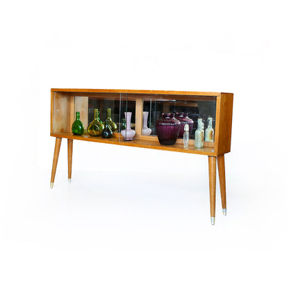 Long Mid-century Display Cabinet