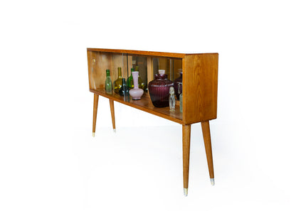 Long Mid-century Display Cabinet