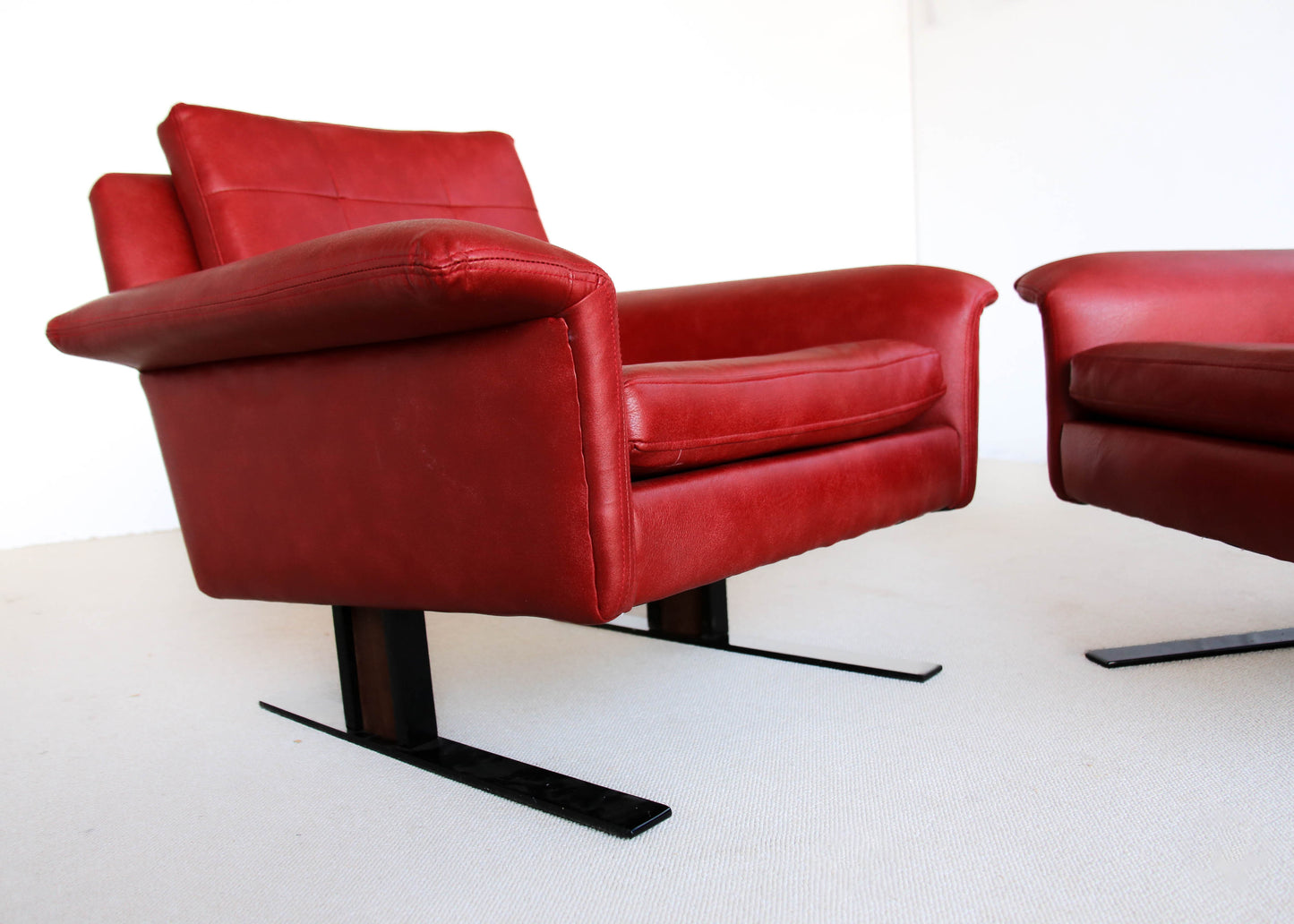 Two Italian Style MCM Armchairs