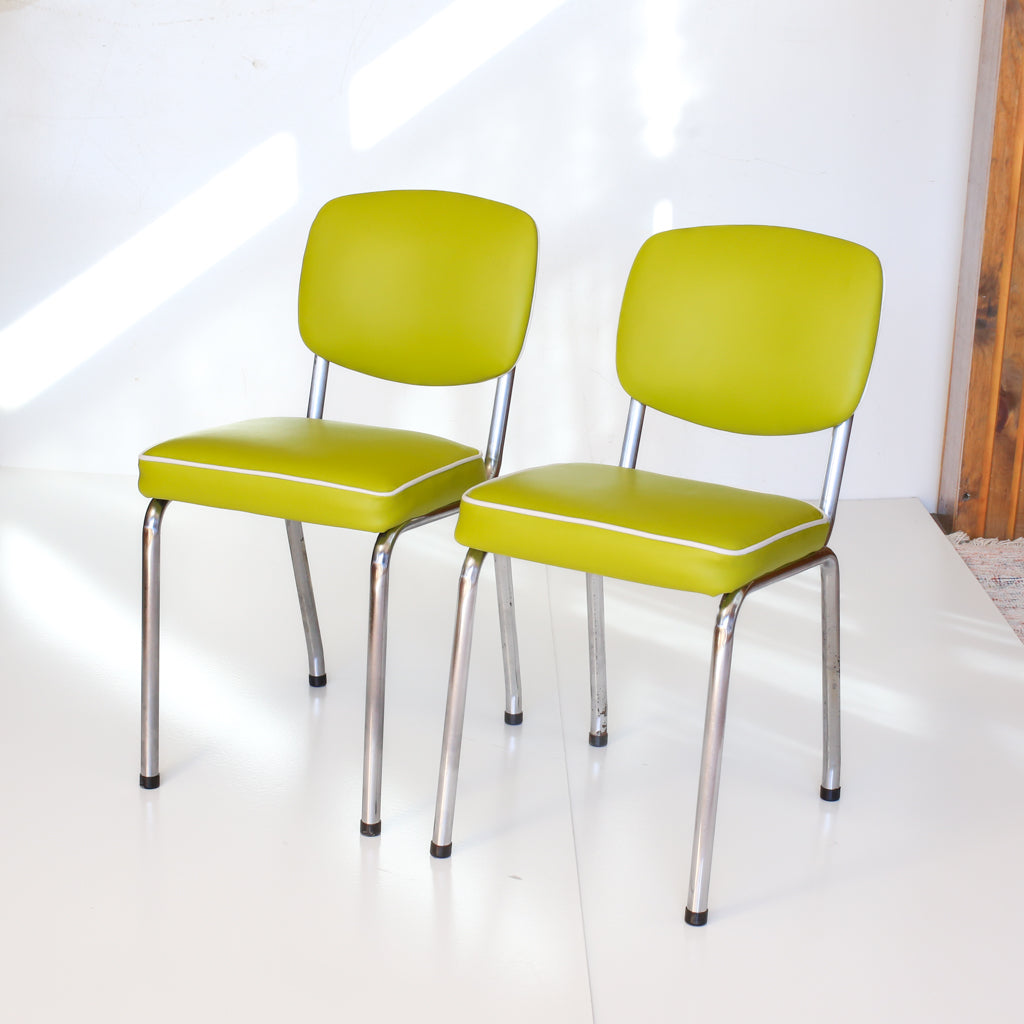 Two Retro Kitchen Chairs