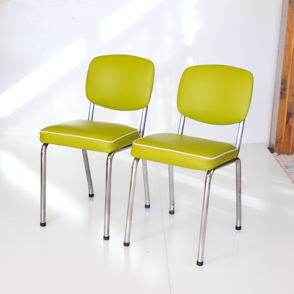 Two Retro Kitchen Chairs