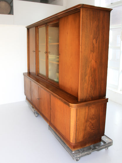 German Art Deco Wall Cabinet