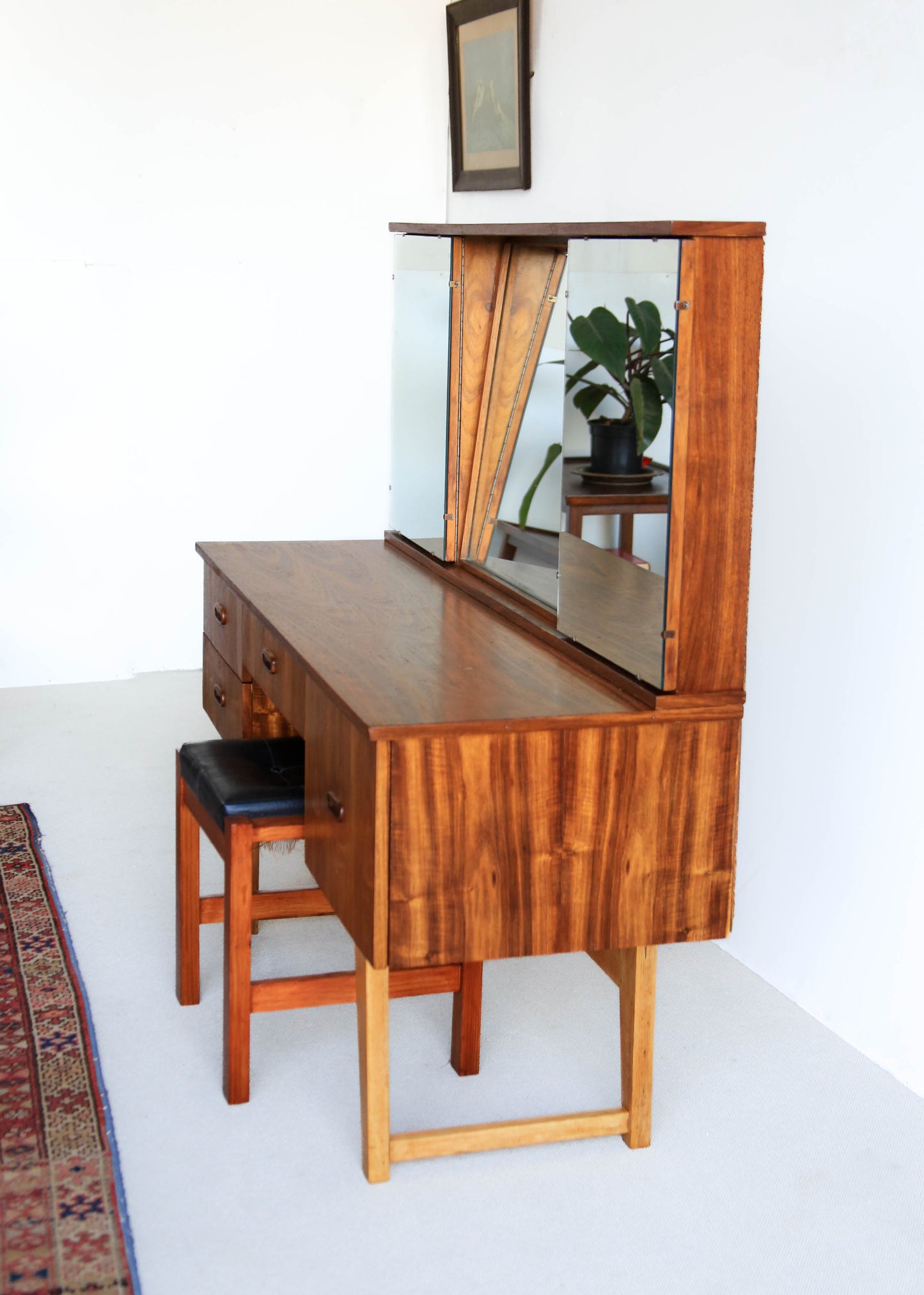 Mid-Century Kiaat Dressing Table