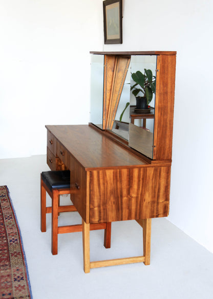 Mid-Century Kiaat Dressing Table