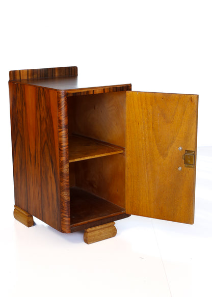 Art Deco Bedside Cabinet