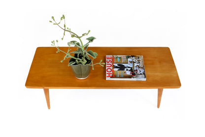 Mid-century Yellowwood Coffee Table
