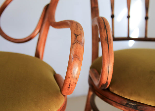 Restored Bentwood Café Chairs