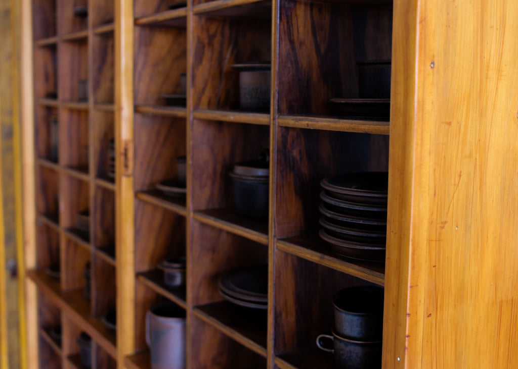 Antique Pigeon Hole Cabinet