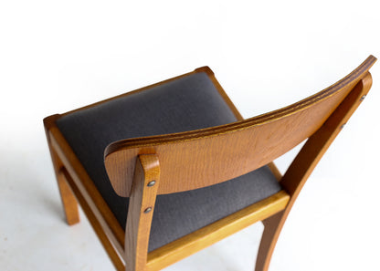 Set of Four Mid-century Dining Chairs