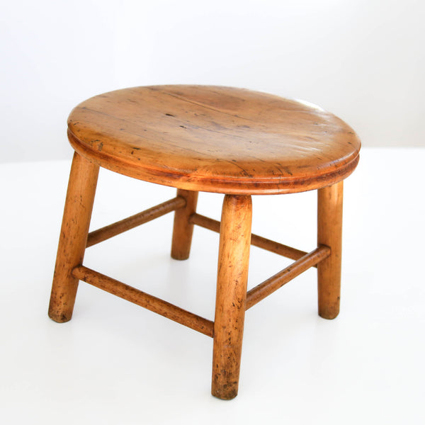 Antique Milk Stool