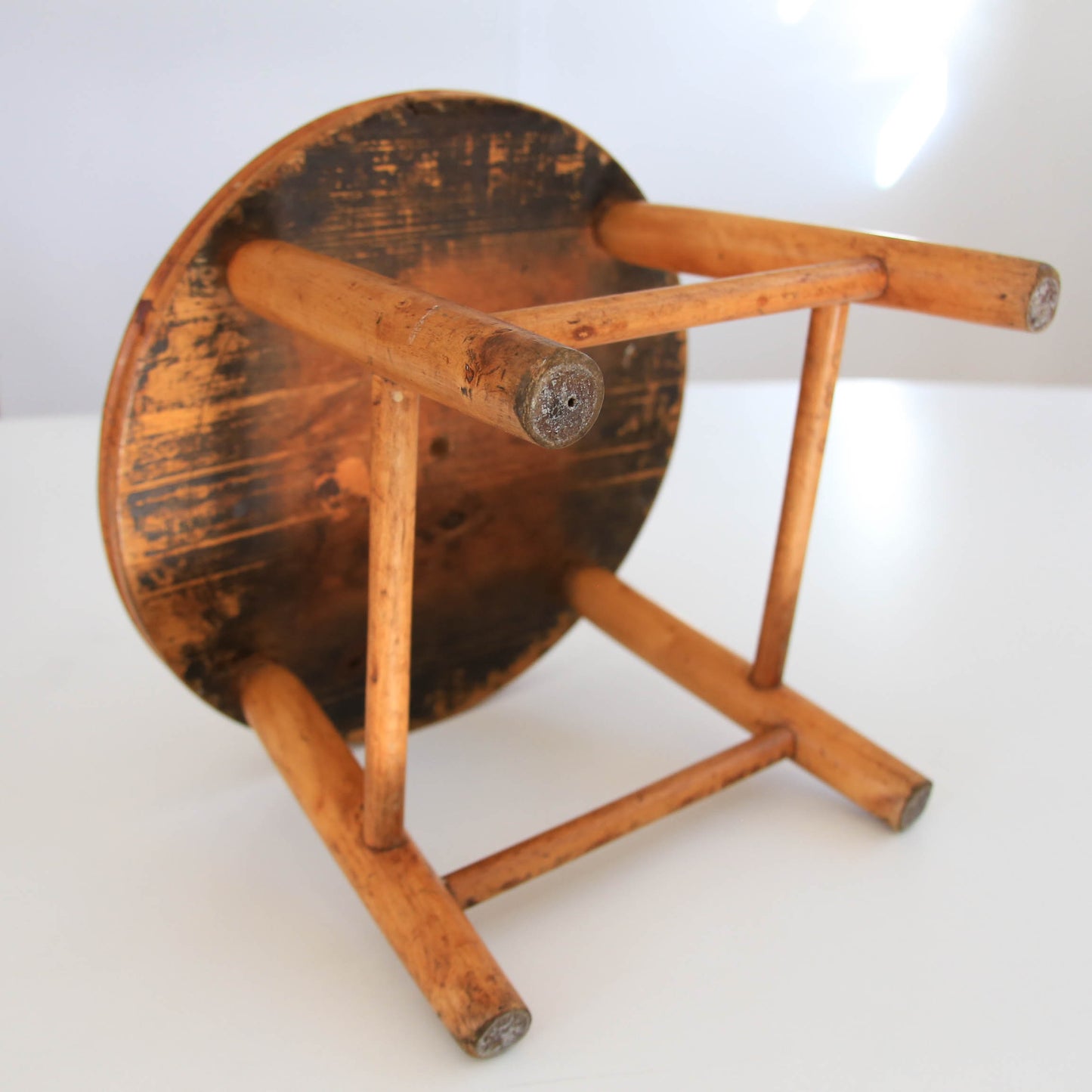Antique Milk Stool