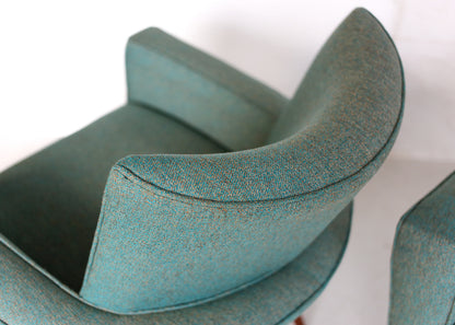 Rare Pair of Mid-century Armchairs