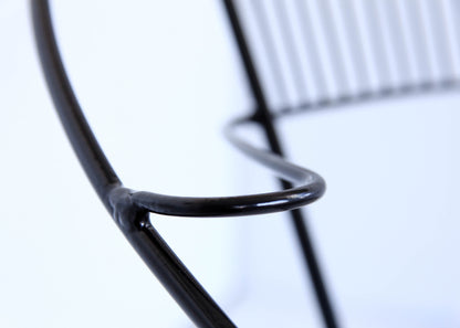 Vintage Wire Hoop Patio Chairs - three pairs