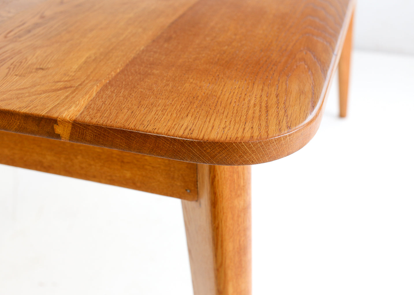 Mid-century Dining Table - Solid Oak