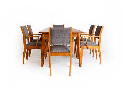 Set of Six Mid-century Dining Chairs
