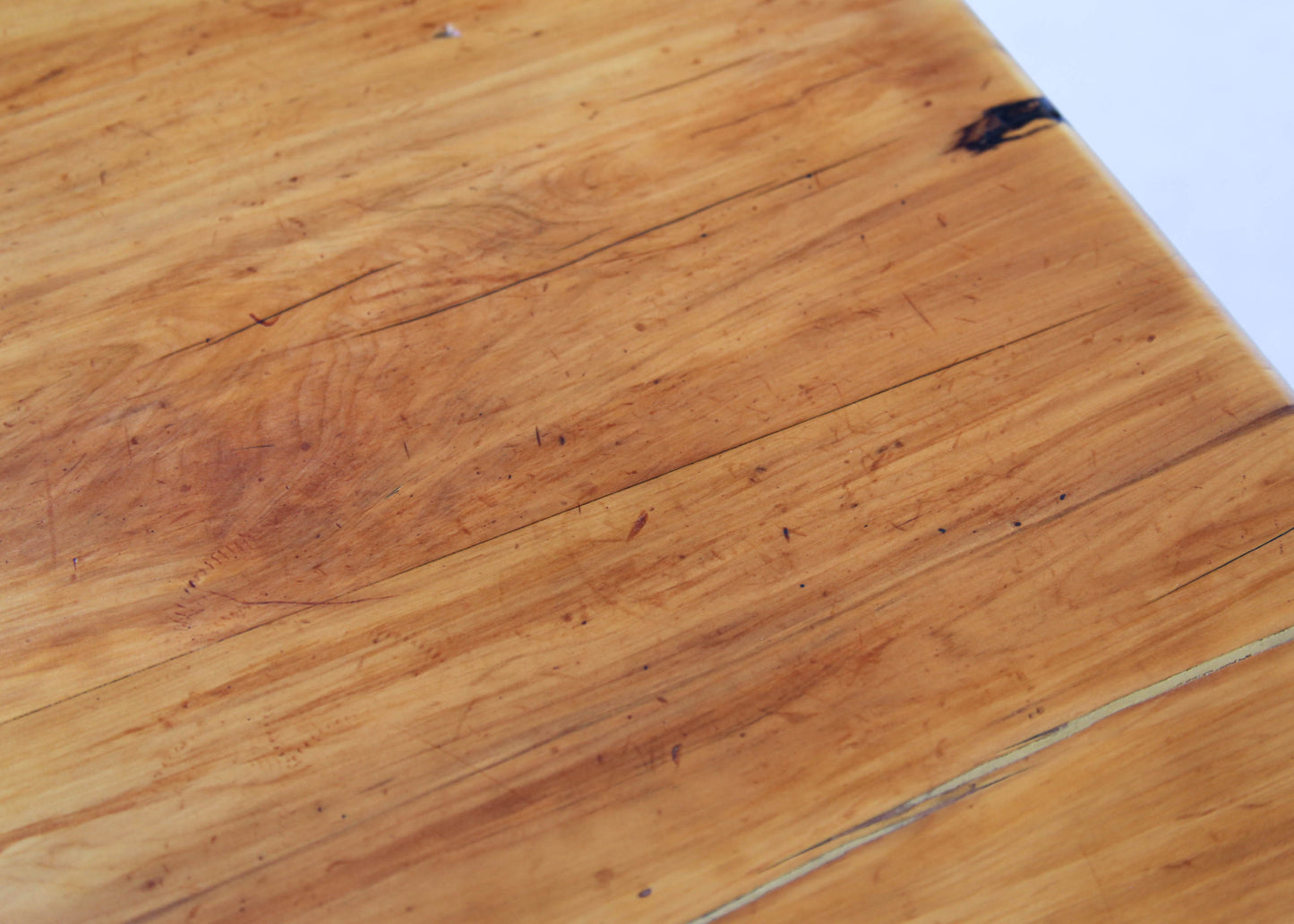 Antique Yellow Wood Dining Table