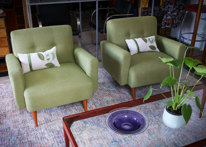 Avocado Green Lazygirl Armchair