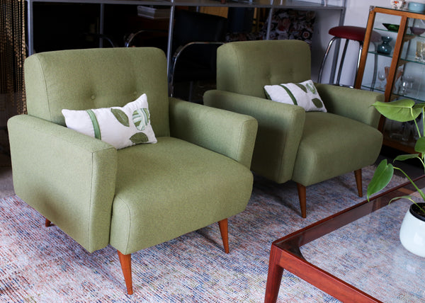 Avocado Green LayZ Armchair