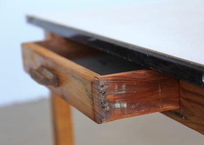Enamel Top Kitchen Table