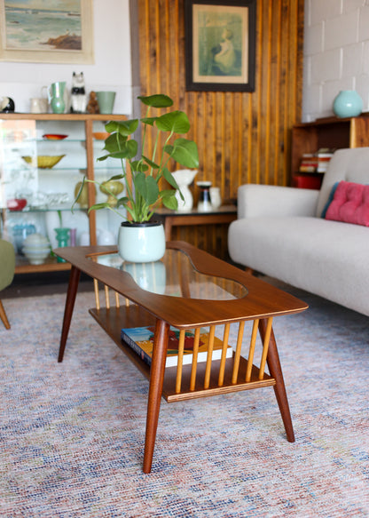 Bakker and Steyger Two-tiered Coffee Table, 1950s