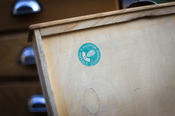 Rare Ahlström Haberdashery Cabinet