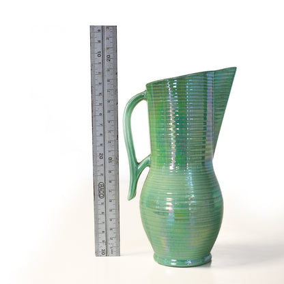 A Crown Devon Flower Ewer